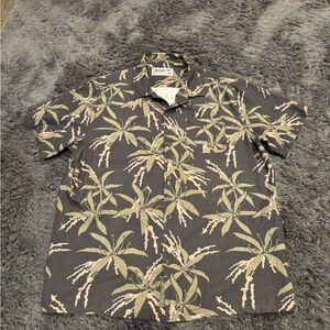 Men’s Howler Brothers Palm Hawaiian Shirt